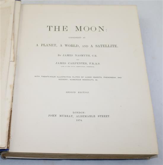 Nasmyth, James Hall and Carpenter, James - The Moon: Considered as a Planet, a World, and a Satellite,